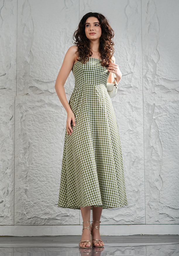 HAILEY GREEN DRESS